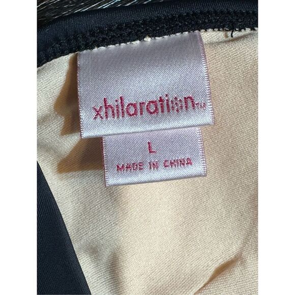 Xhilaration size L black bikini swim top - Picture 5 of 6